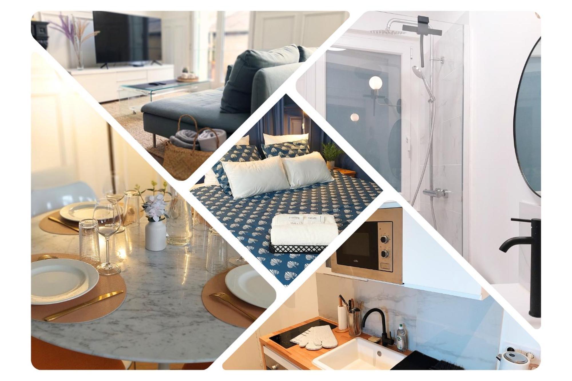 דייפ Le Carre Bleu - Studio Confort - Centre-Ville מראה חיצוני תמונה